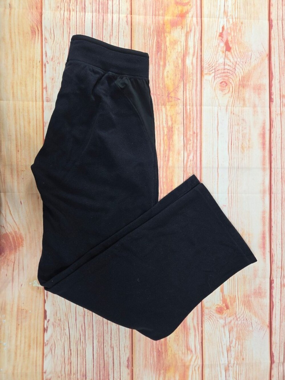 Under ArmourWomens Black Fleece-Lined Athletic Pants Large